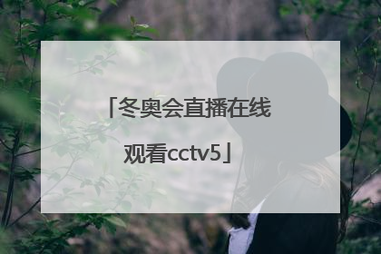 「冬奥会直播在线观看cctv5」北京冬奥频道直播