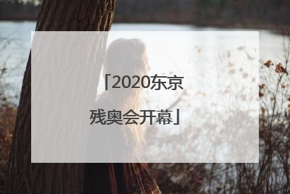 「2020东京残奥会开幕」2020东京残奥会开幕式视频
